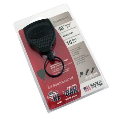 KEY-BAK key reel S48K with belt clip and 1,2M kevlar cord